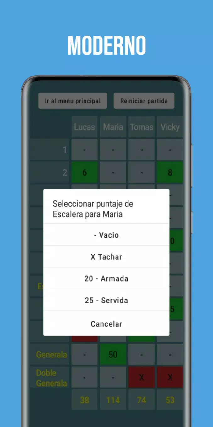 Anotador Generala Screenshot5