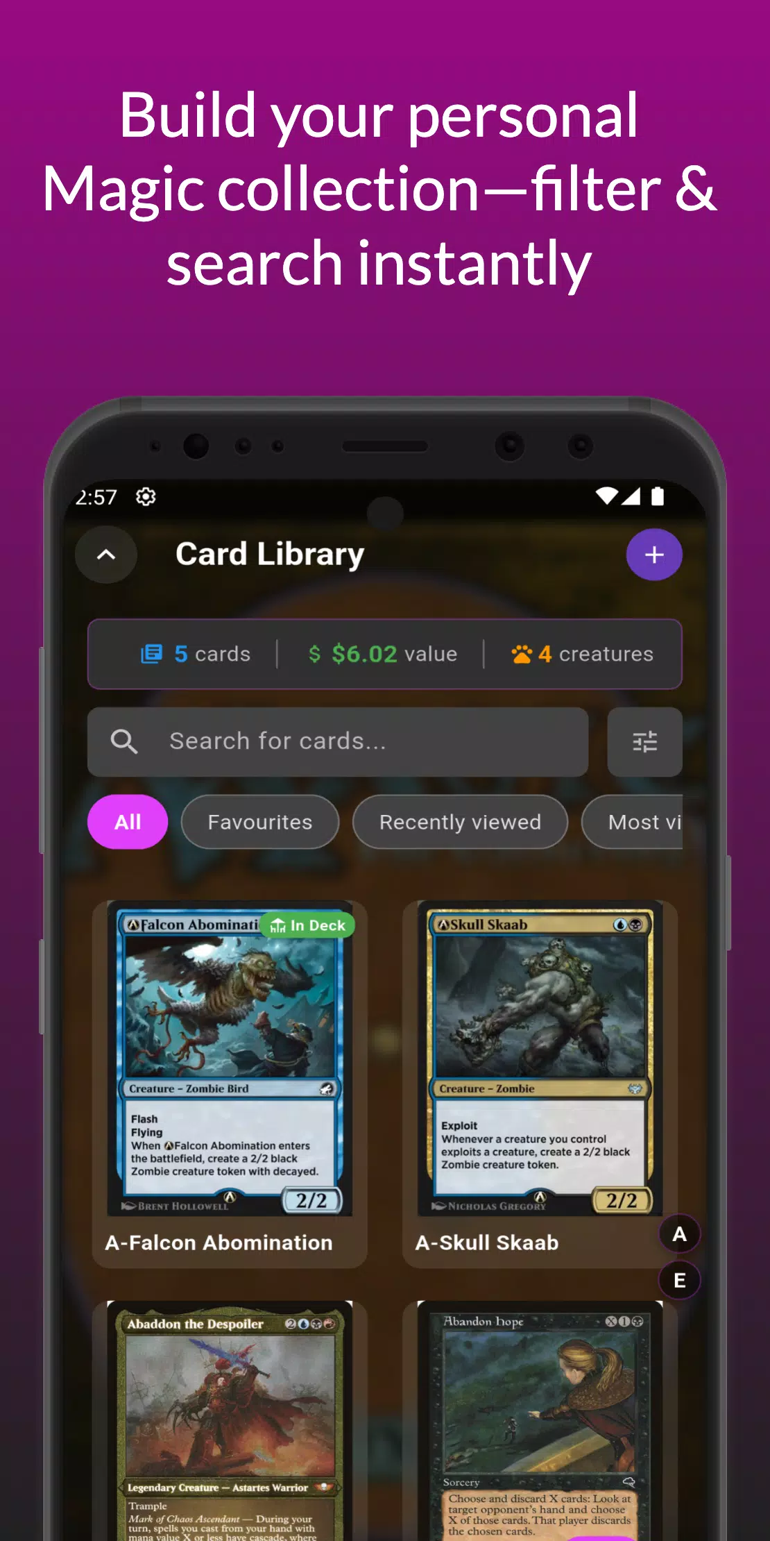 MTG Compendium Screenshot6