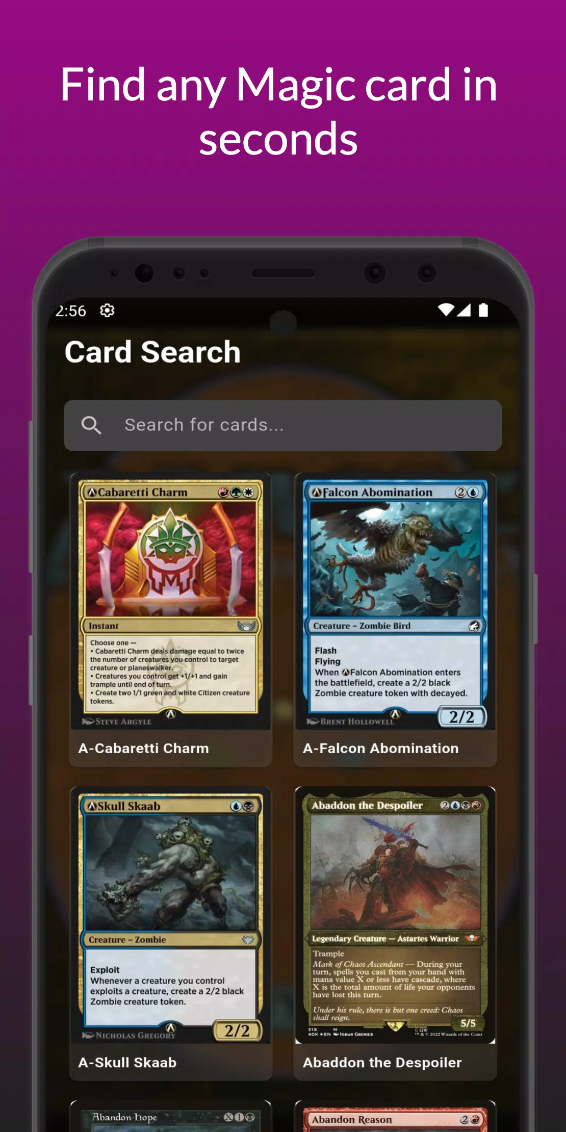 MTG Compendium Screenshot1