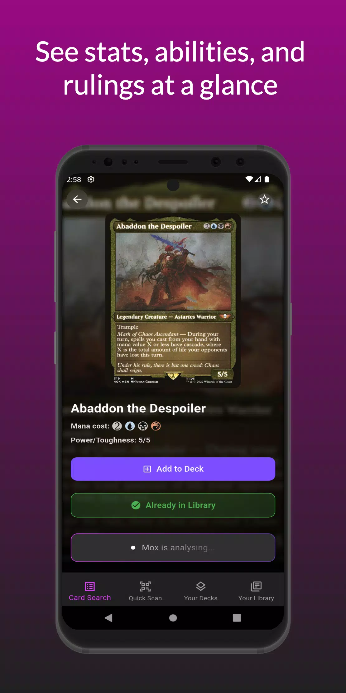 MTG Compendium Screenshot2