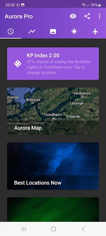 My Aurora Forecast & Alerts Screenshot3
