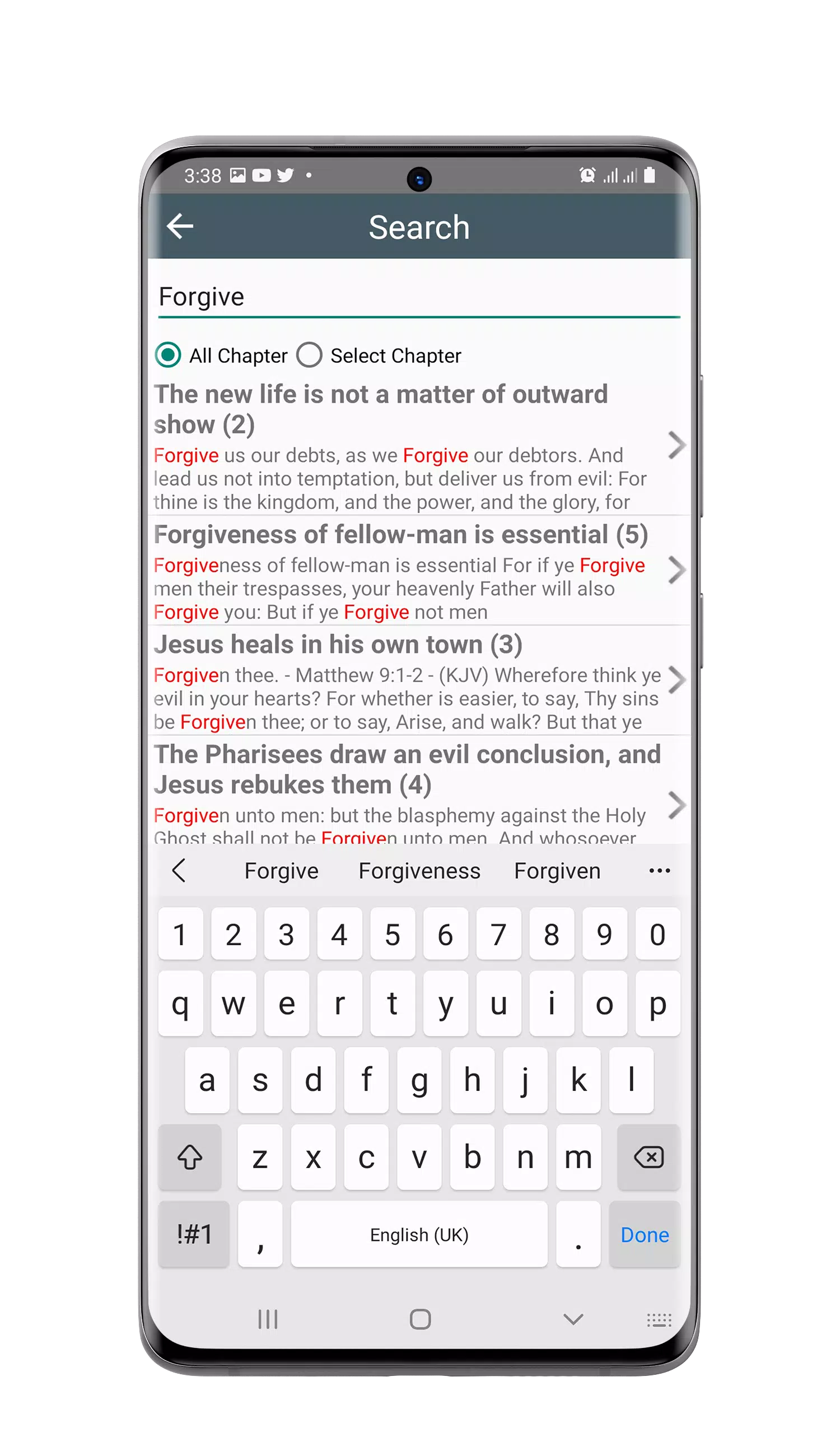 Jesus Words Screenshot5