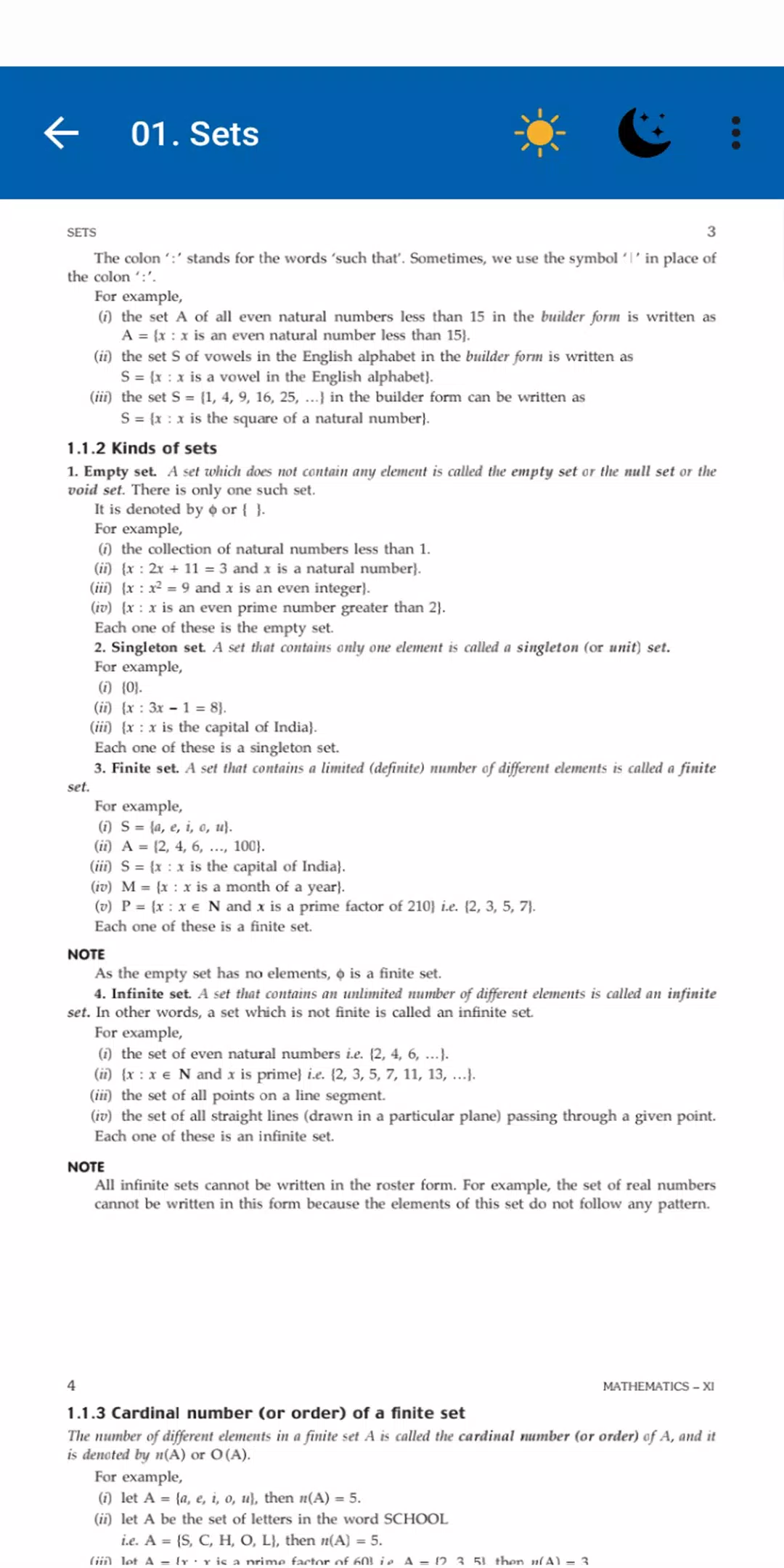 ML Aggarwal Class 11 Solutions Screenshot5