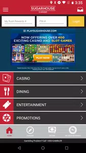 SugarHouse Casino Screenshot1