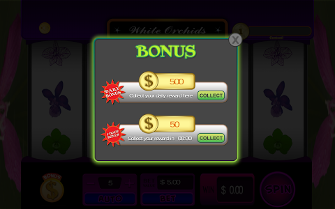 White Orchids Slots Screenshot2