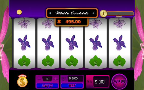 White Orchids Slots Screenshot1