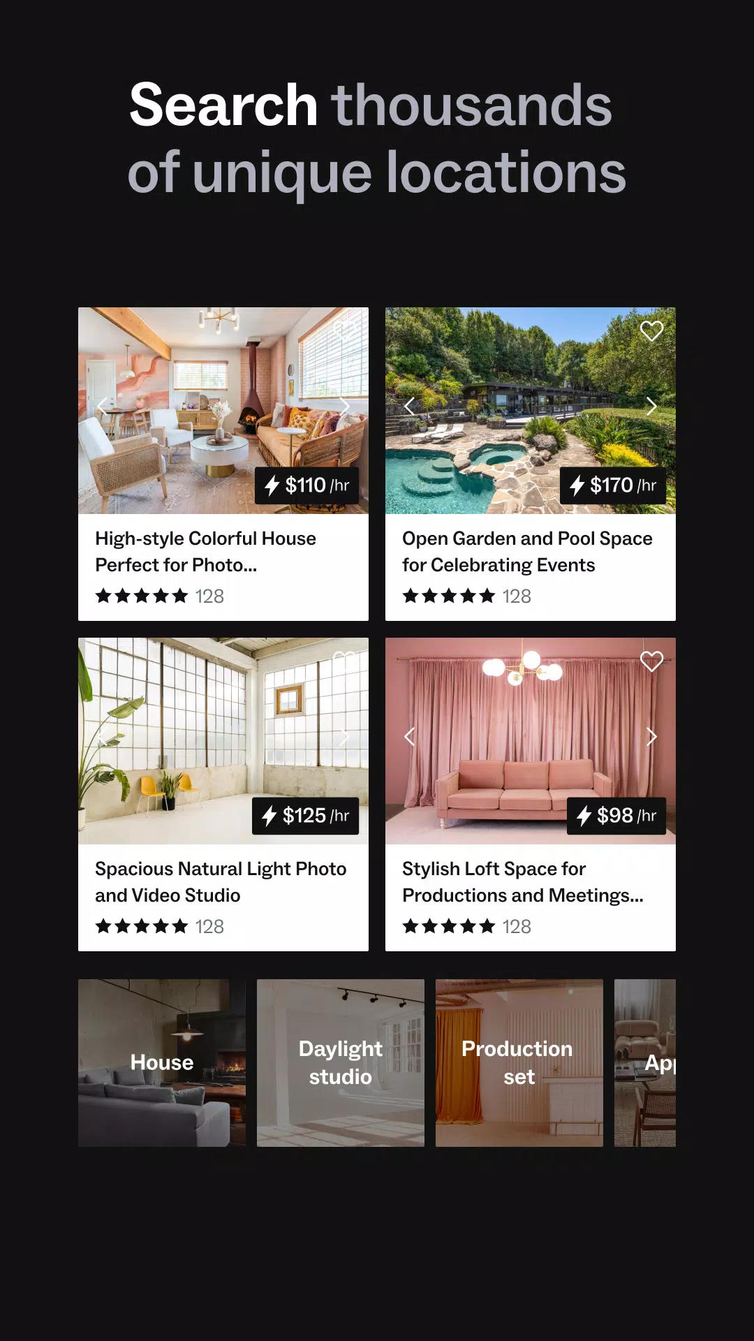 Peerspace Screenshot2