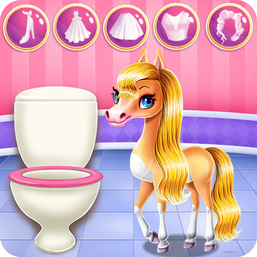 Rainbow Pony Beauty Salon APK