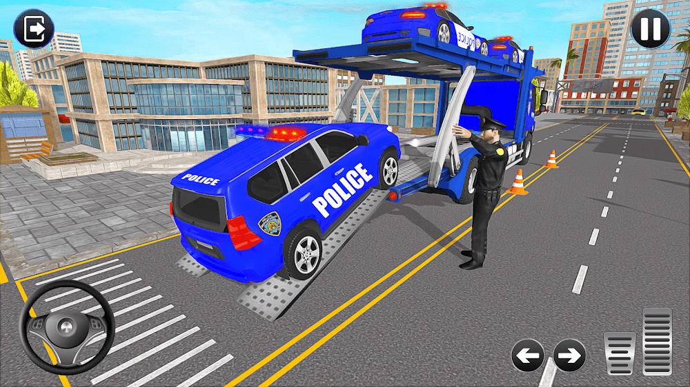 Grand Police Transport Truck Screenshot3