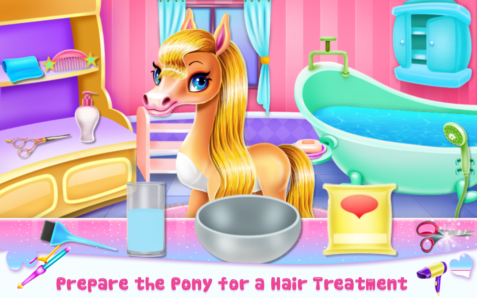 Rainbow Pony Beauty Salon Screenshot6