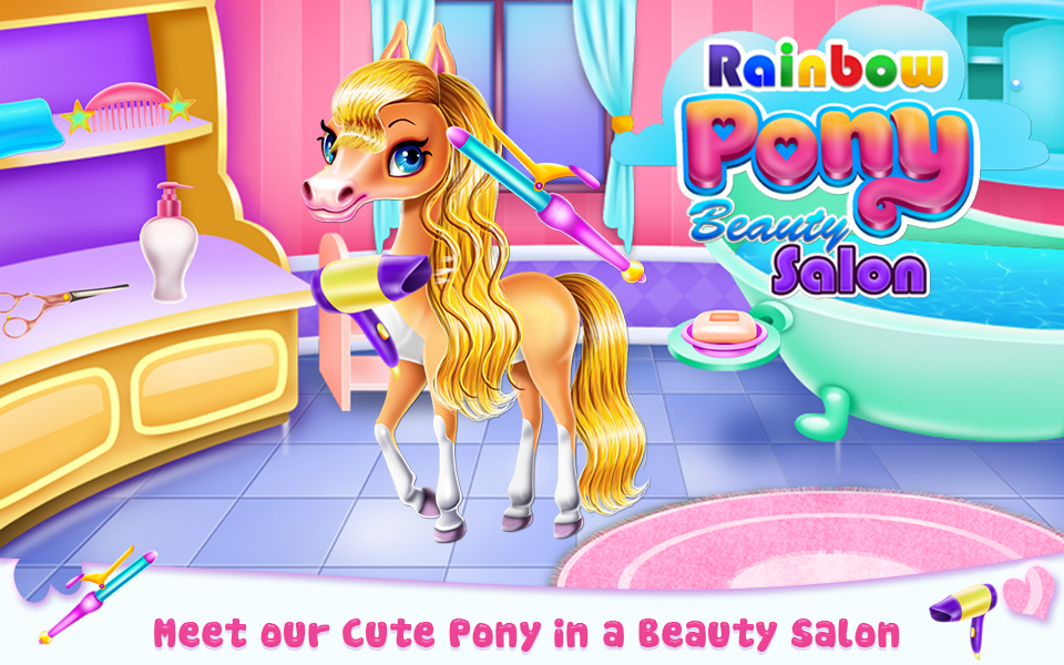Rainbow Pony Beauty Salon Screenshot3