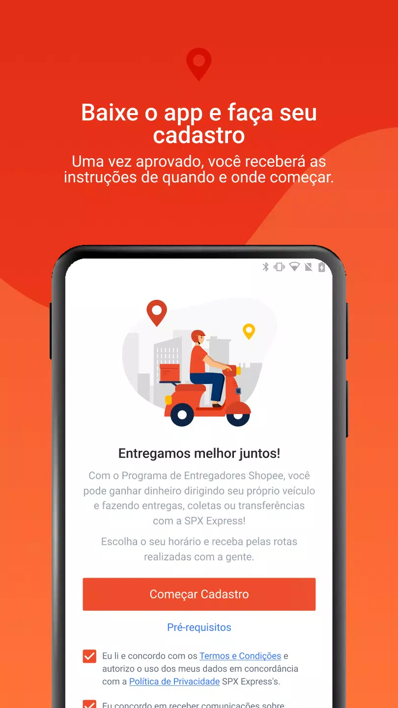 SPX Motorista Parceiro Screenshot1