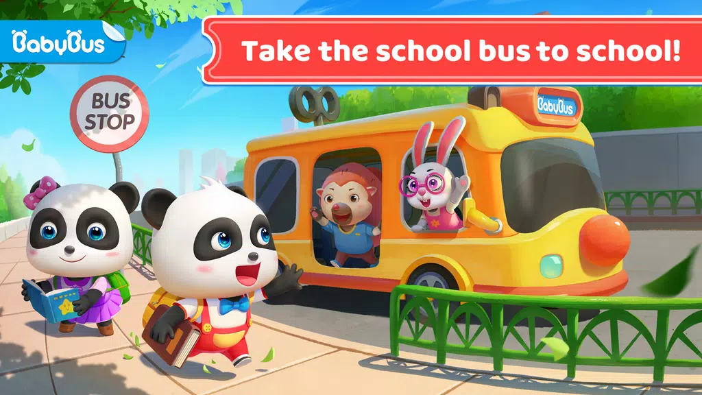 Baby Panda's School Bus Screenshot1