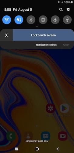 Lock touch screen for video Screenshot6