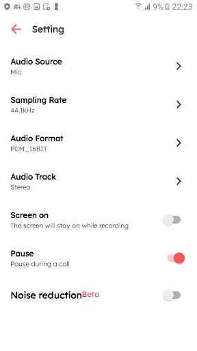 Voice Recorder Screenshot2