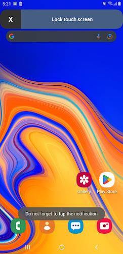 Lock touch screen for video Screenshot5