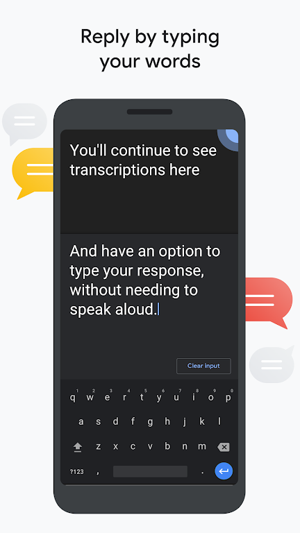 Live Transcribe & Notification Screenshot4