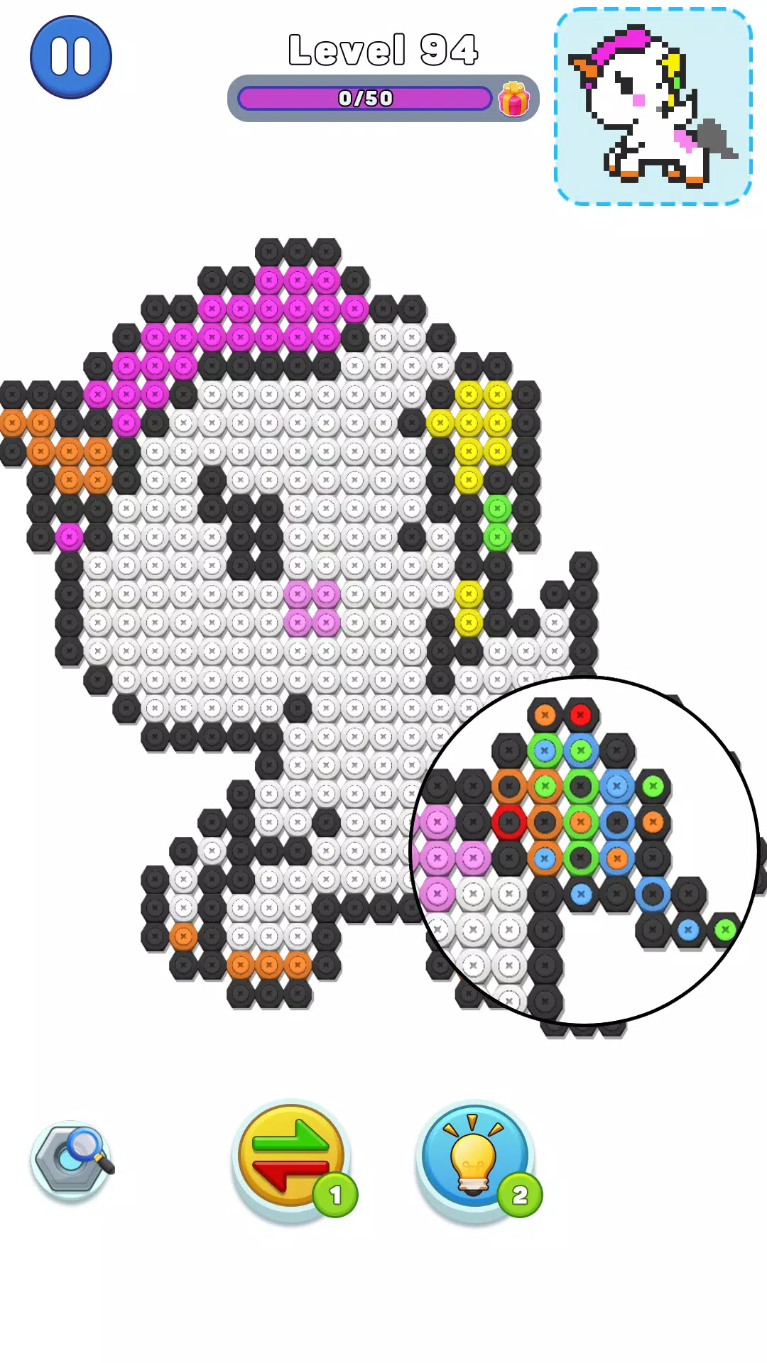 Nut n Bolt Sort: Color Puzzle Screenshot2