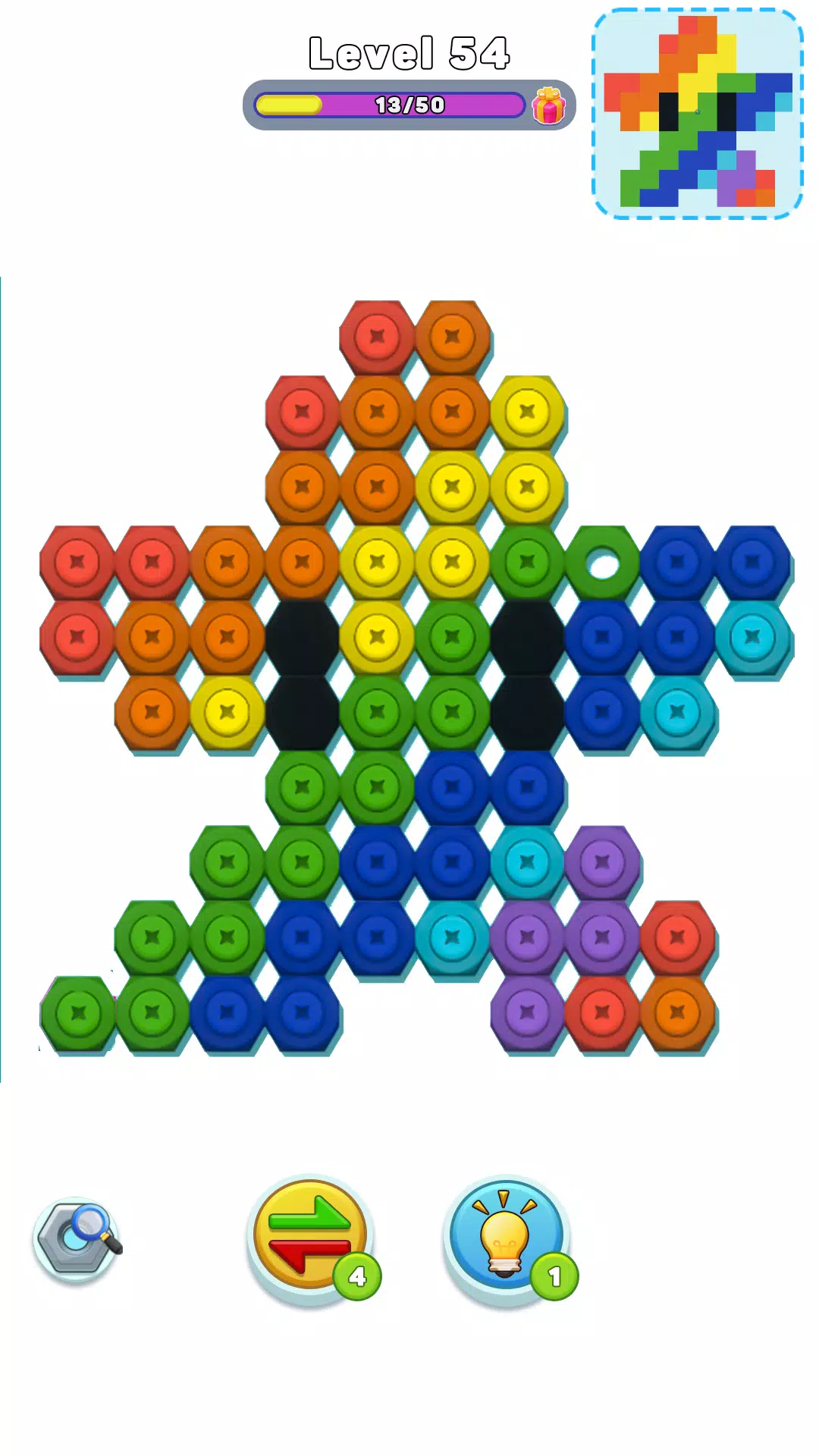 Nut n Bolt Sort: Color Puzzle Screenshot5