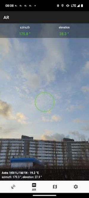 SatFinder Screenshot2