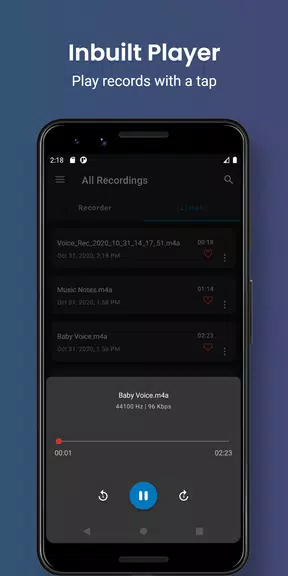 Smart voice recorder - editor Screenshot3