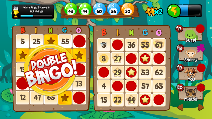 Bingo Abradoodle: Mobile Bingo Screenshot1