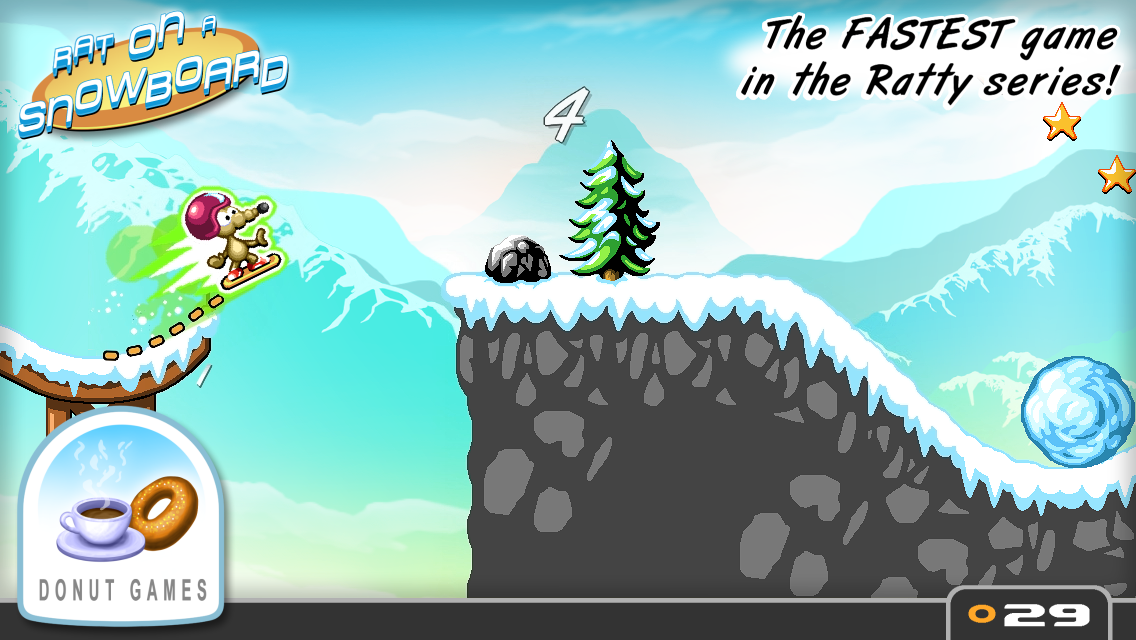 Rat On A Snowboard Screenshot3