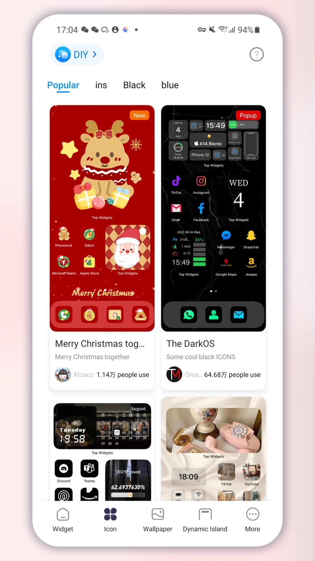Top Widgets Screenshot5
