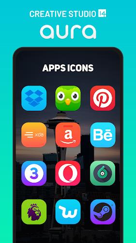 Aura Icon Pack Screenshot4