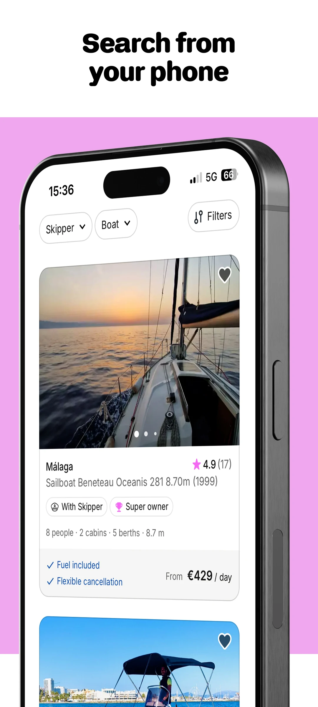 Click&Boat Screenshot3