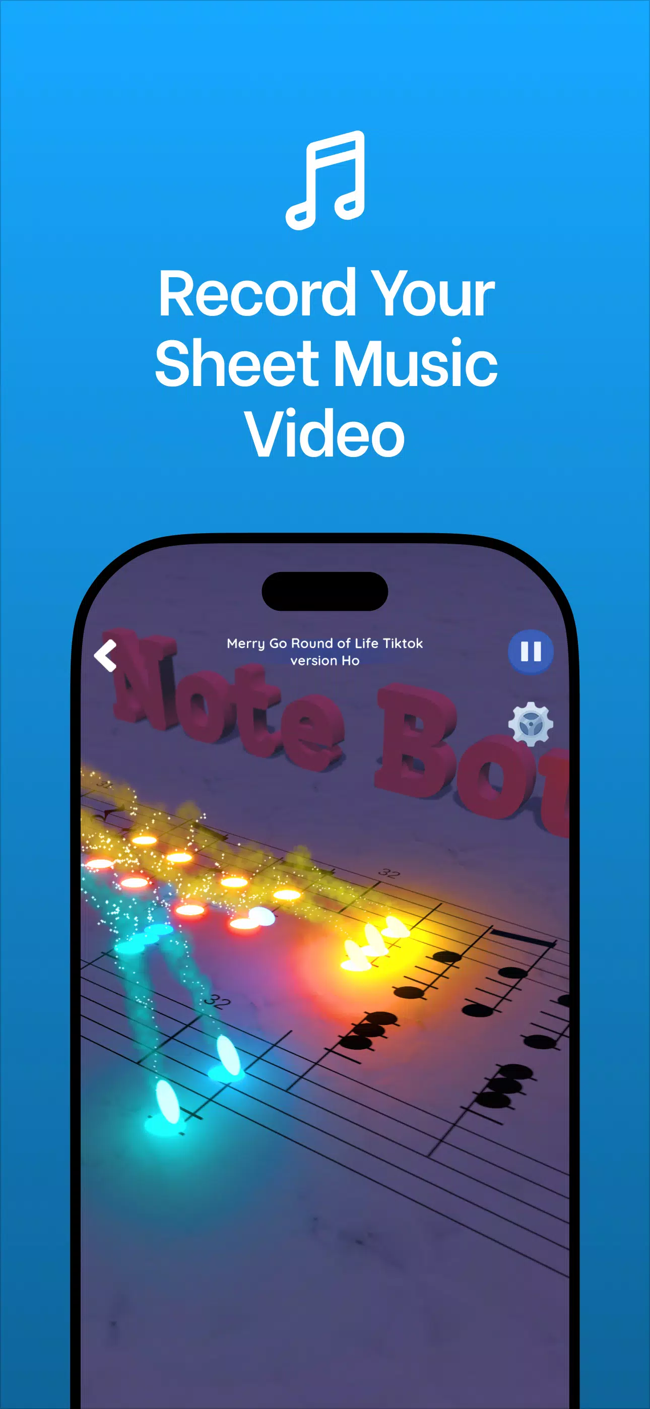 Note Bounce – Sheet Music Game Screenshot1