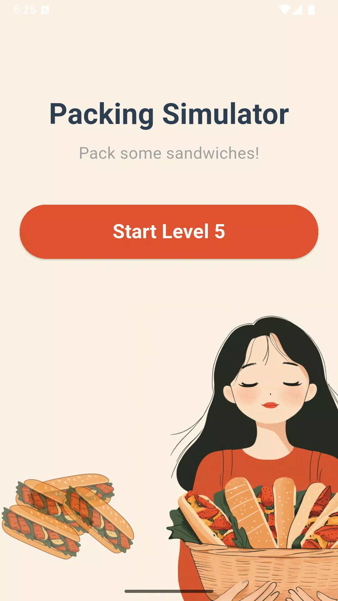 Sandwich Packing Simulator Screenshot3