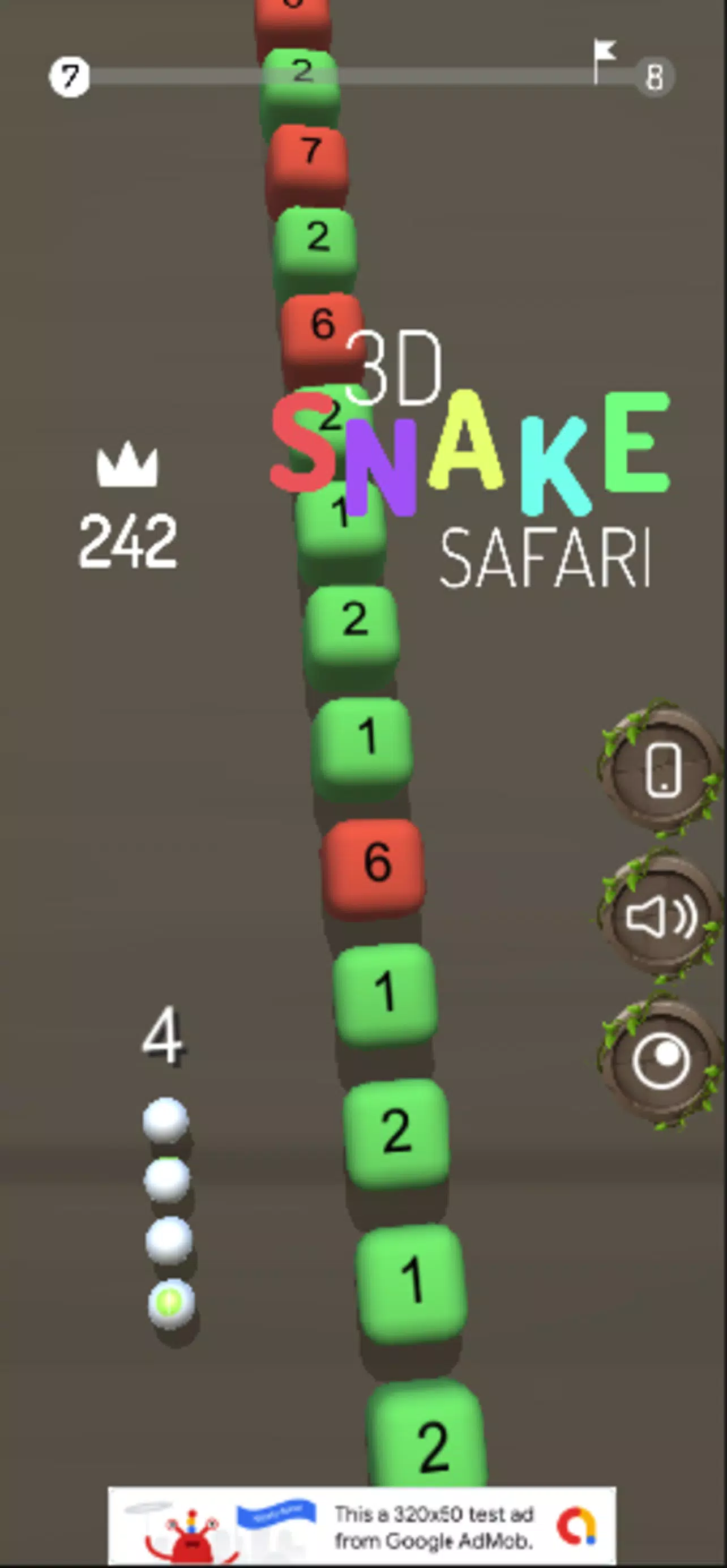 3D Snake Safari Screenshot6