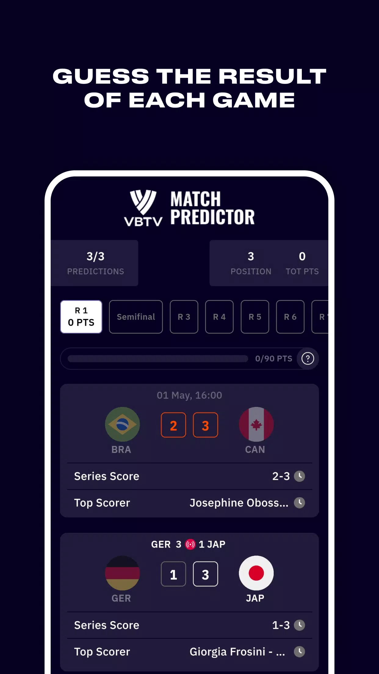 Volley Predictor Screenshot3