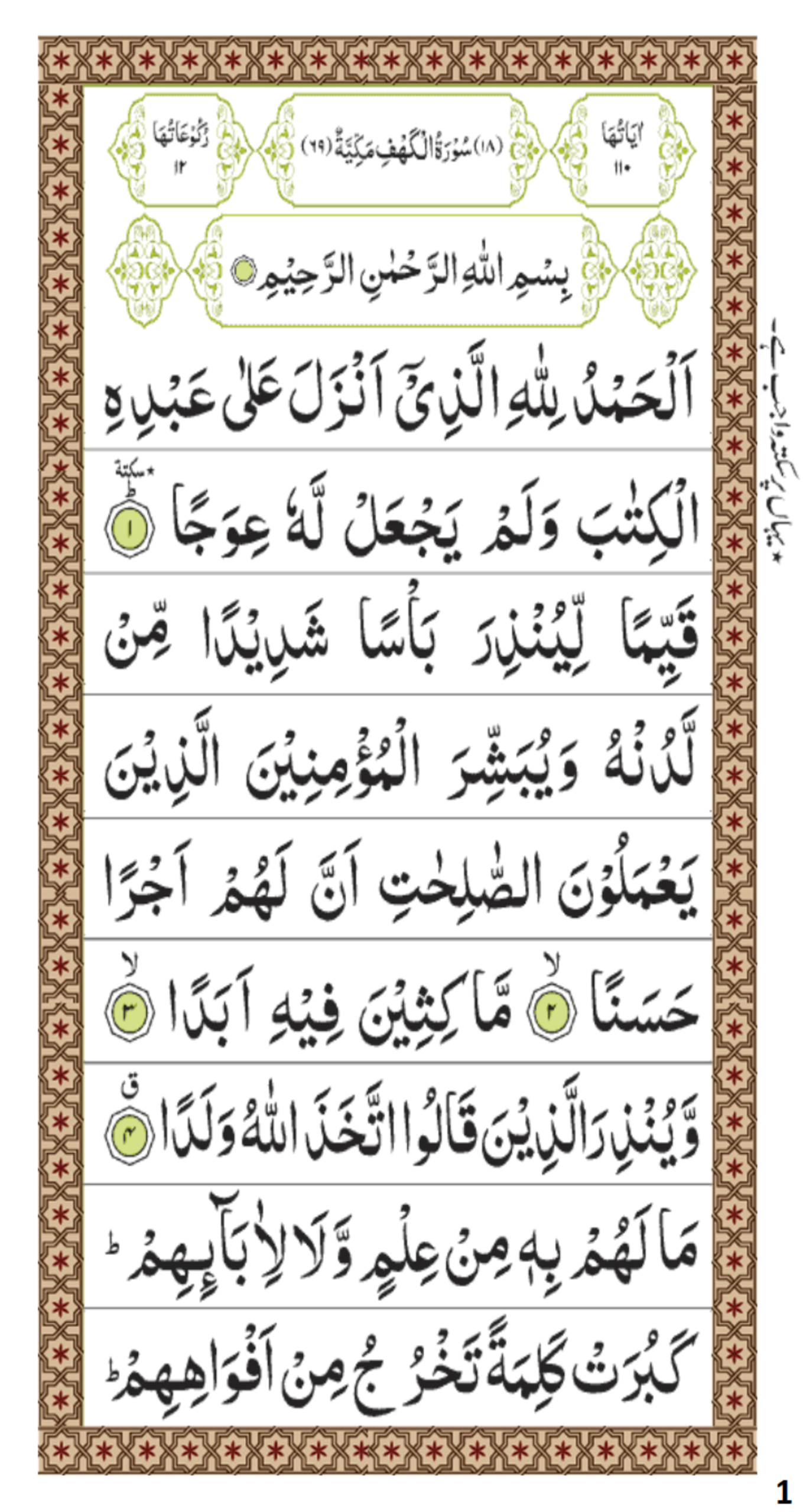 Surah Al-Kahf Screenshot1