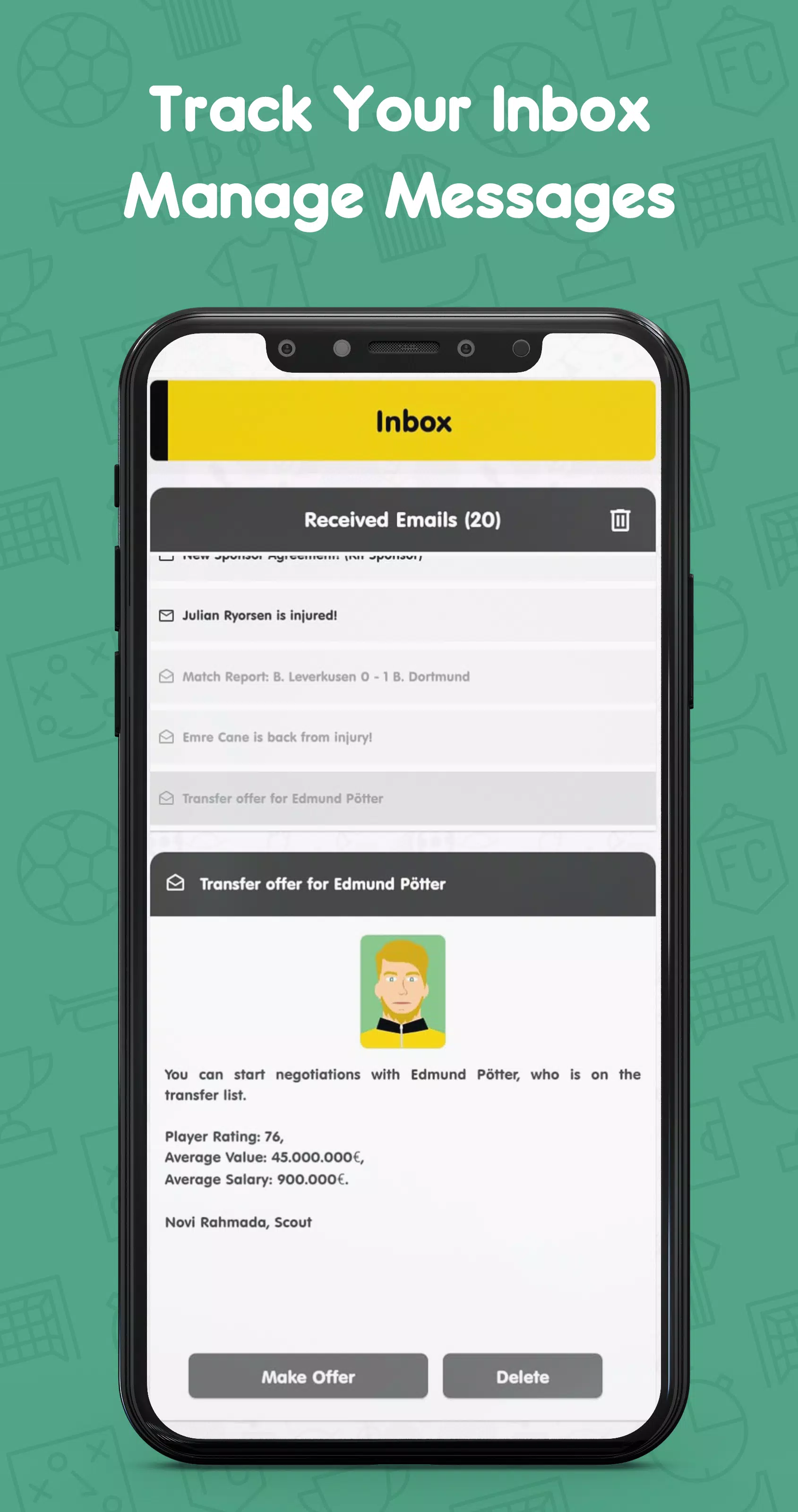 Pro Club Manager Germany Screenshot8