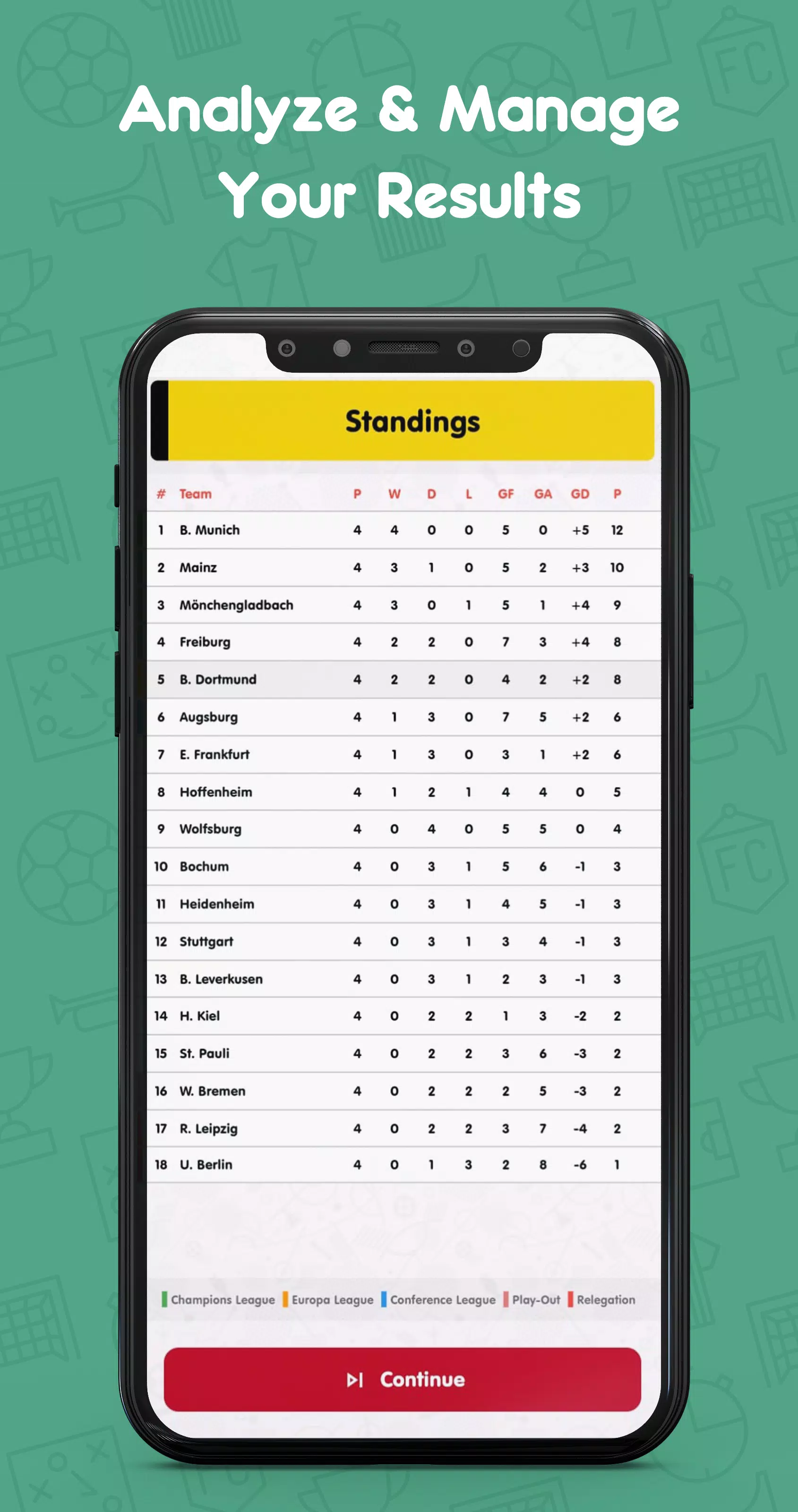 Pro Club Manager Germany Screenshot6