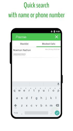 Phone Call Blocker - Blacklist Screenshot7