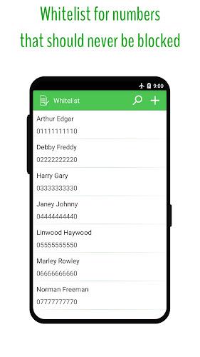 Phone Call Blocker - Blacklist Screenshot8