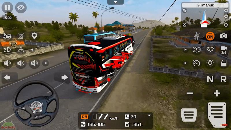 Coach Tourist Bus City Driving Screenshot1