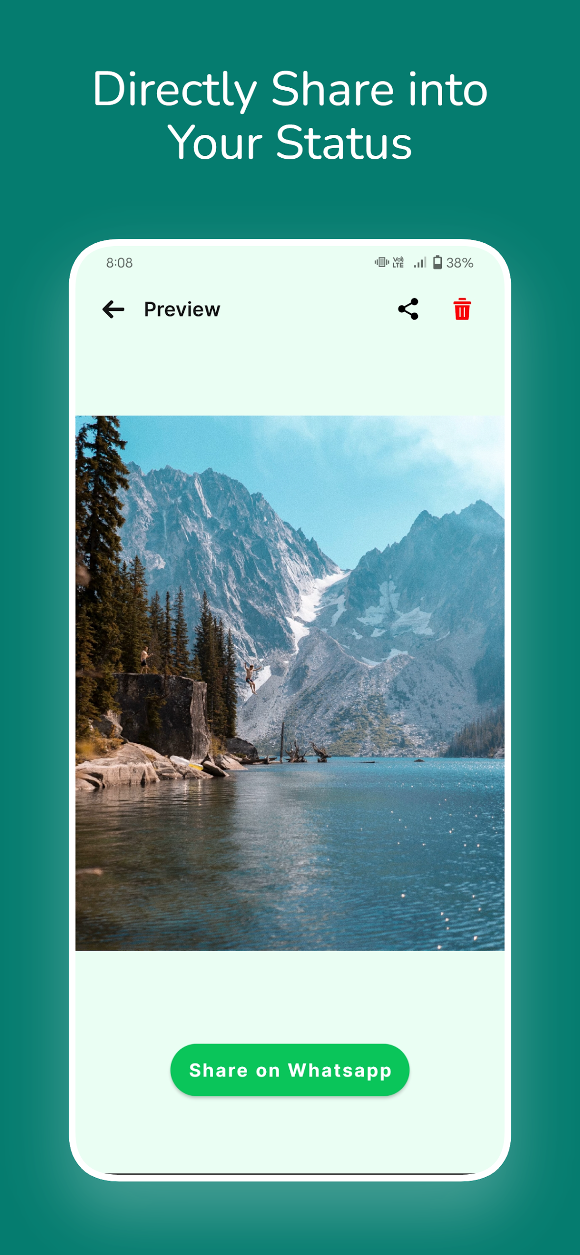 Upload High Quality Status Screenshot5