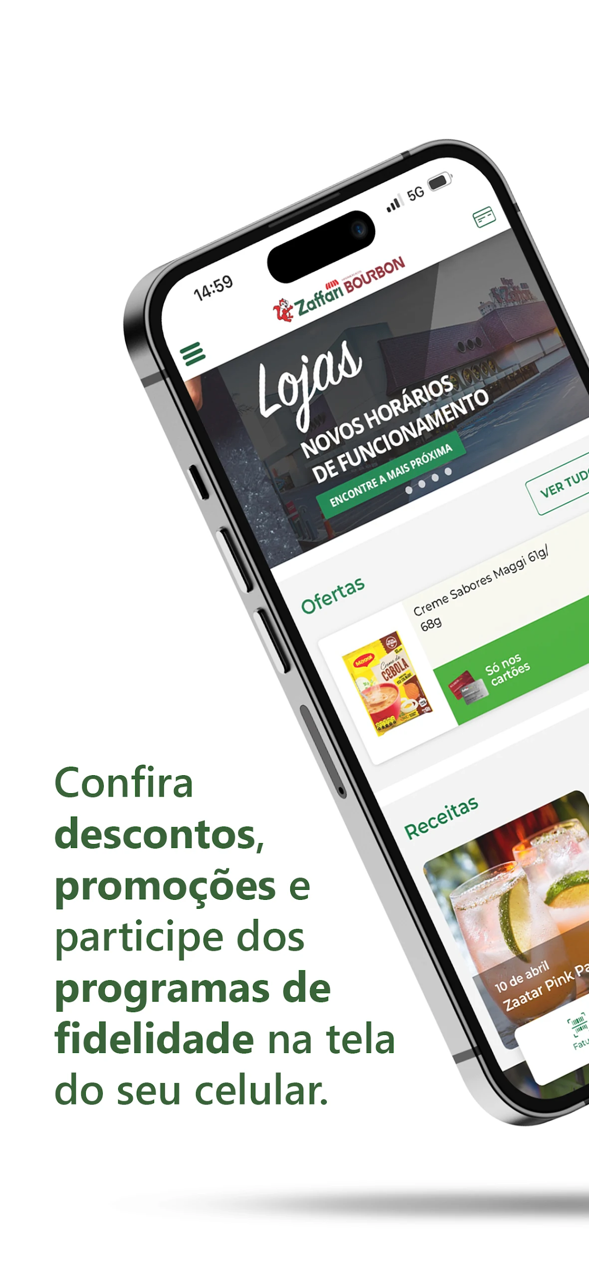 Cartões Zaffari Bourbon Cestto Screenshot2