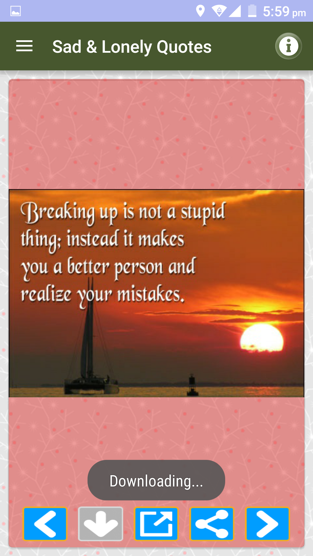 Sad Lonely Painful & Hurt Love Screenshot5