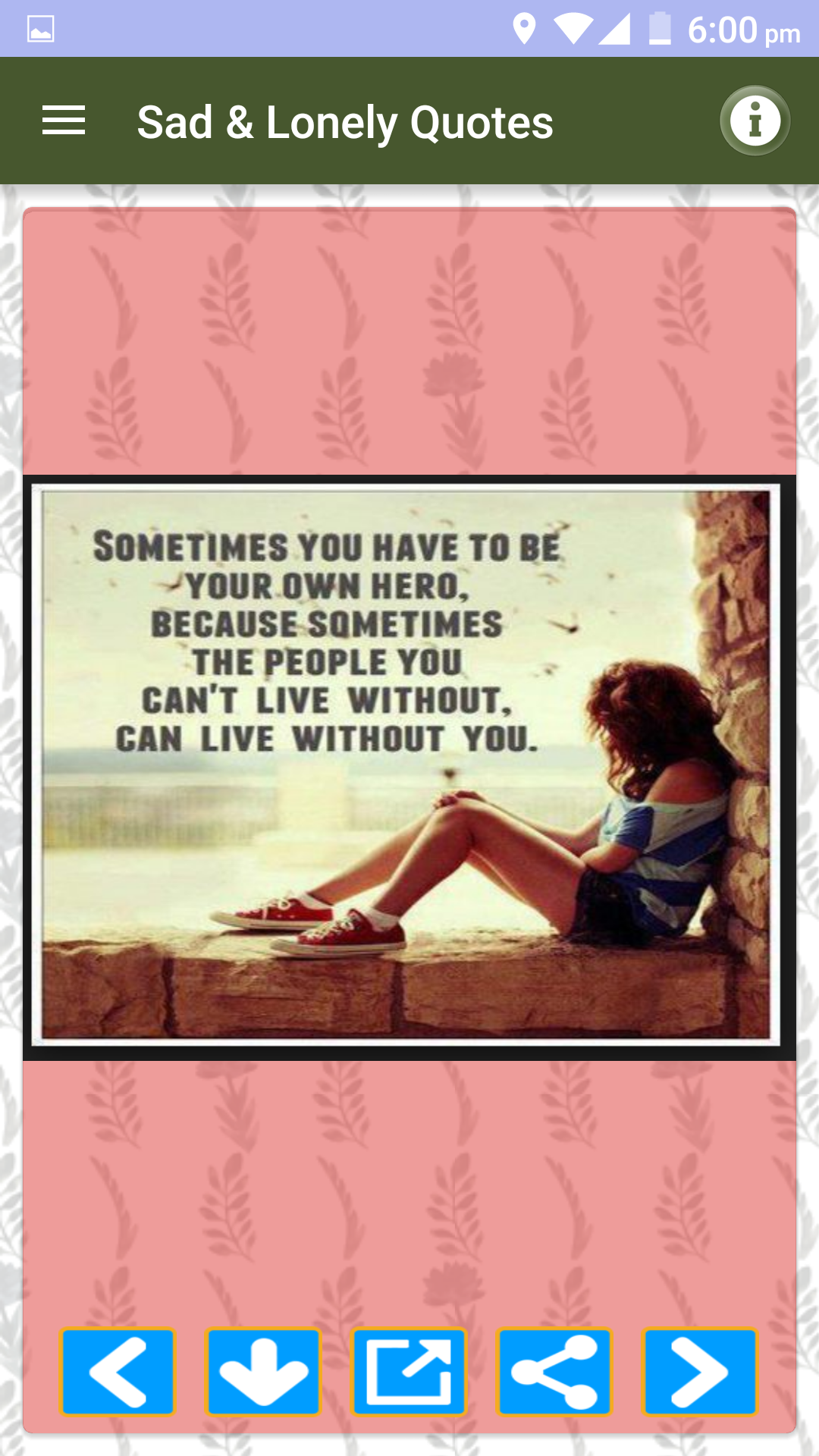 Sad Lonely Painful & Hurt Love Screenshot2