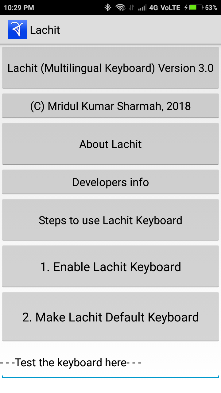 Lachit Multilingual Keyboard Screenshot6