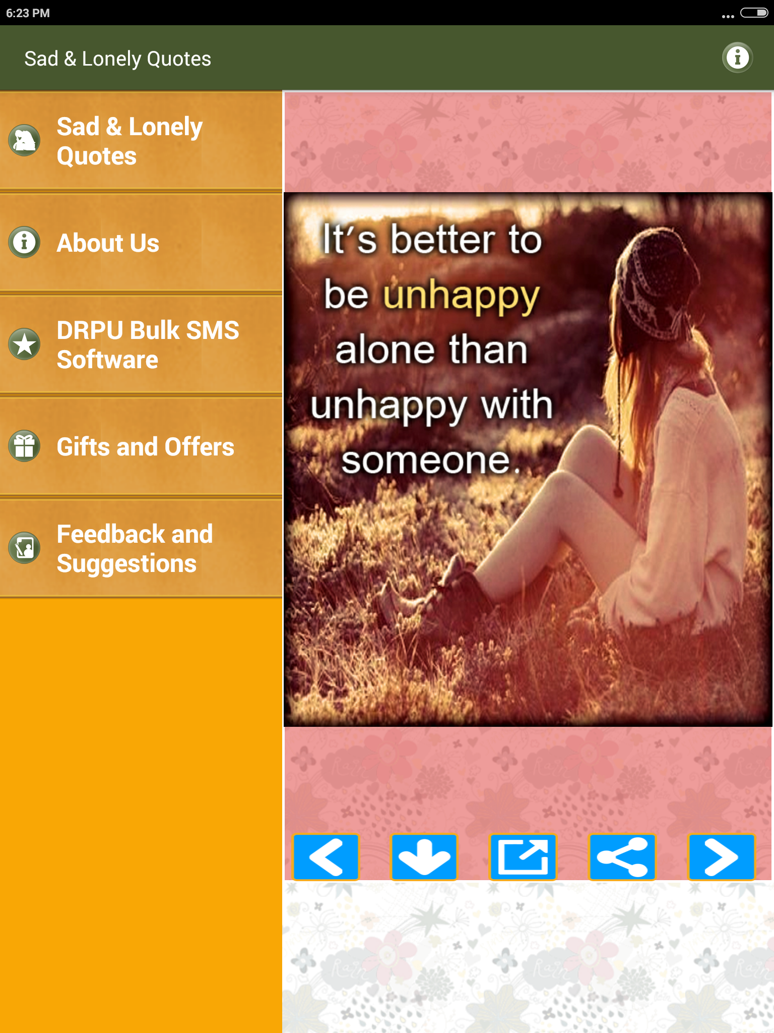 Sad Lonely Painful & Hurt Love Screenshot14