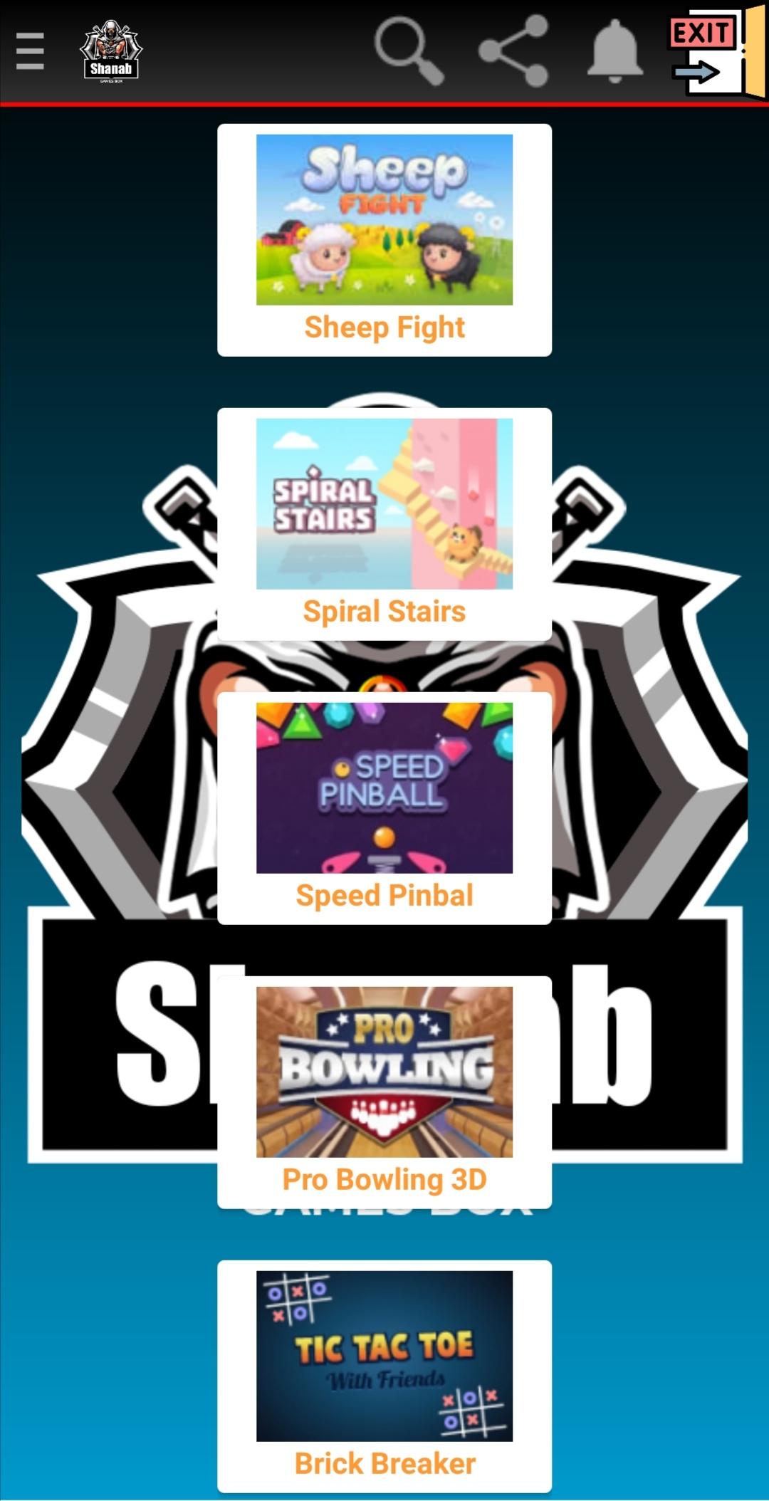 Shanab:Games Box Screenshot2