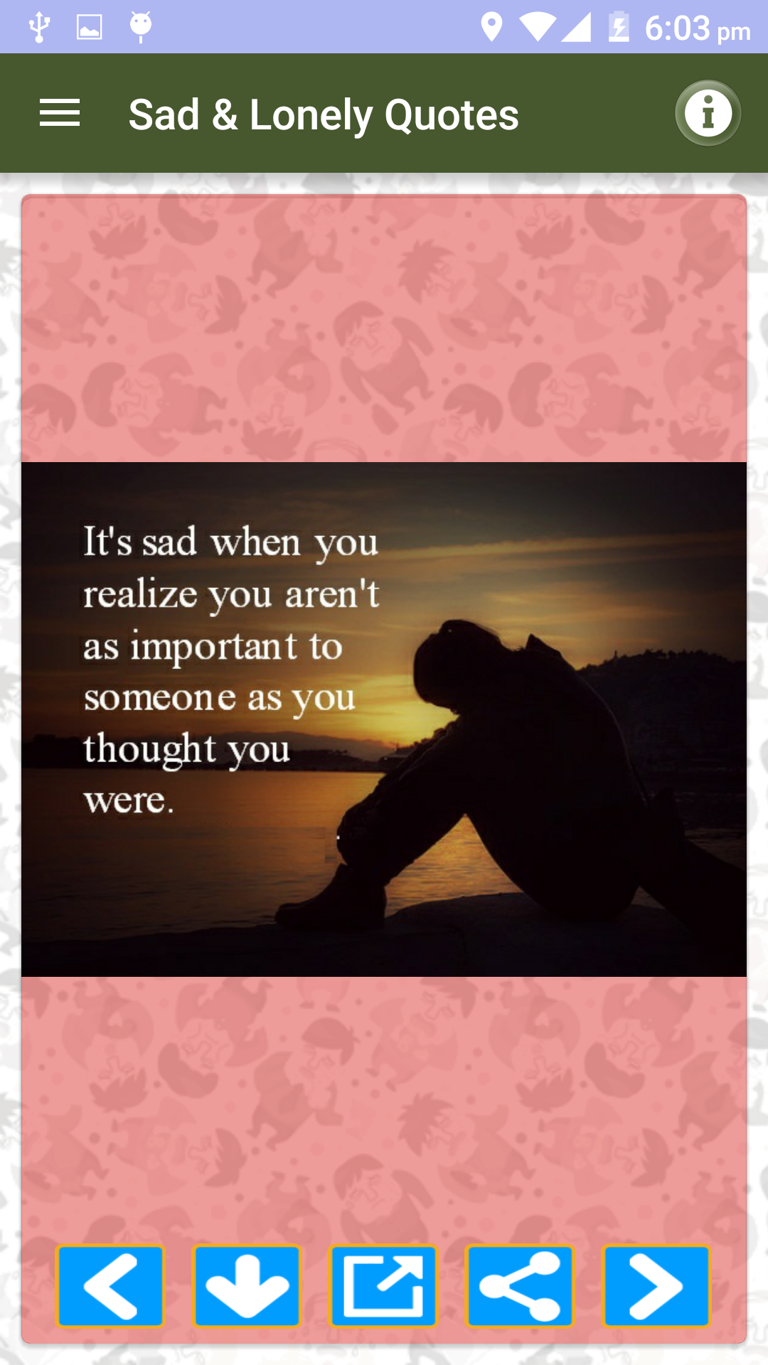 Sad Lonely Painful & Hurt Love Screenshot6