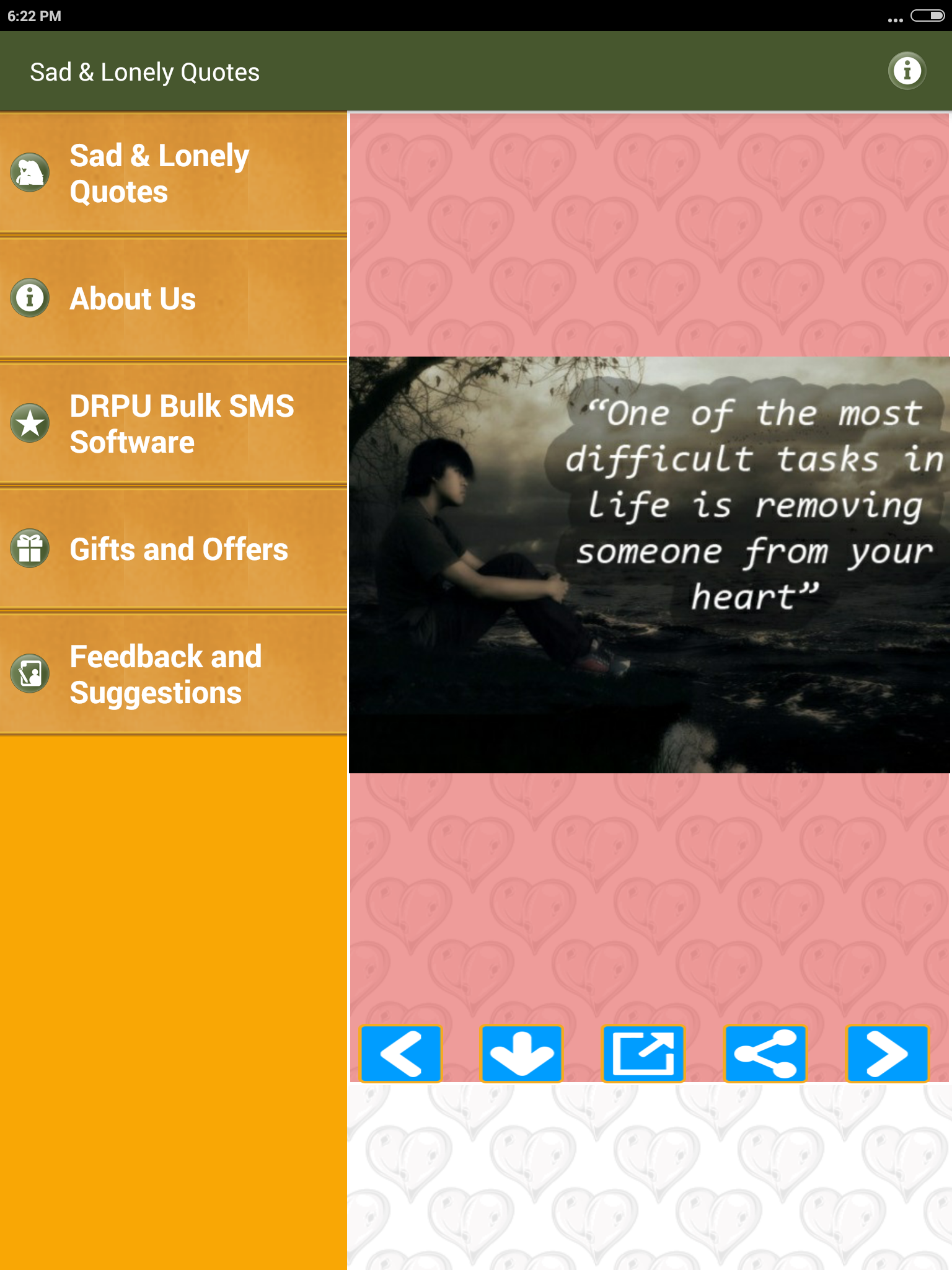 Sad Lonely Painful & Hurt Love Screenshot9