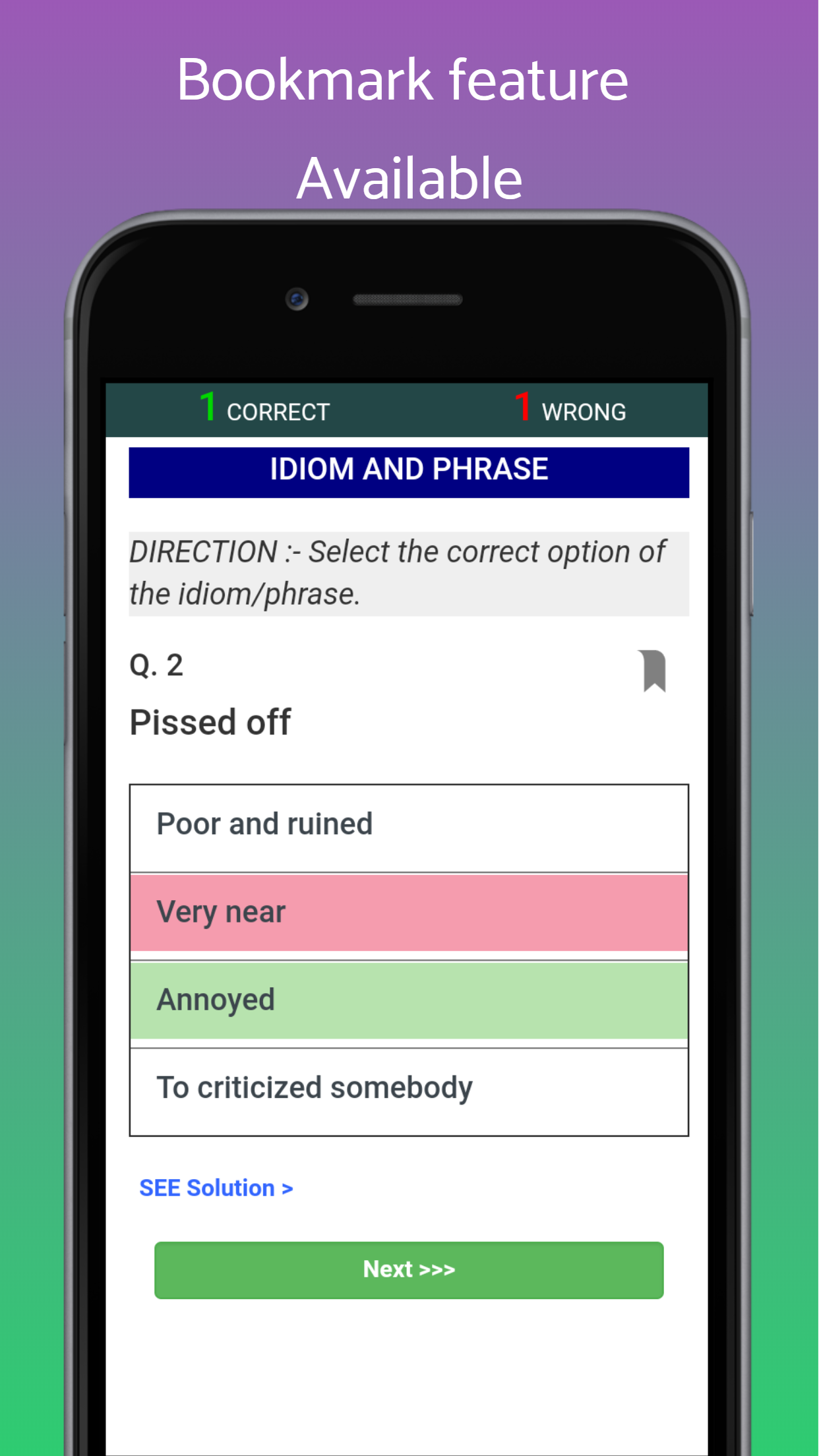 ENGLISH VOCAB QUIZ Screenshot5